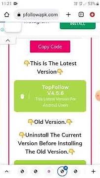How to download TopFollow app