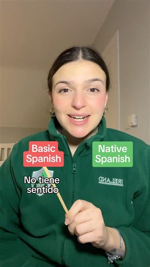 Basic Spanish vs Native Spanish #languagelearning