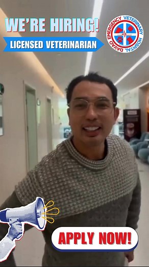 Davao Emergency Veterinary Hospital (DEVH) is looking for passionate Veterinarians who are ready to learn, grow, and handle real emergency and critical care cases.If you’ve been wanting hands-on experience, advanced training, and a hospital where teamwork and learning never stop — this is your sign. 🩺❤️‍🔥⸻✨ What We Offer✅ Competitive Salary Performance Bonus✅ Relocation Allowance (We will assist you if you’re from outside Davao!)✅ Plane Ticket Provided for accepted applicants✅ Referral Bonus f