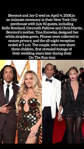 Inside Beyoncé and Jay-Z’s Secret 2008 Wedding (The 5 AM Rule) #popculture #hollywoodbuzz