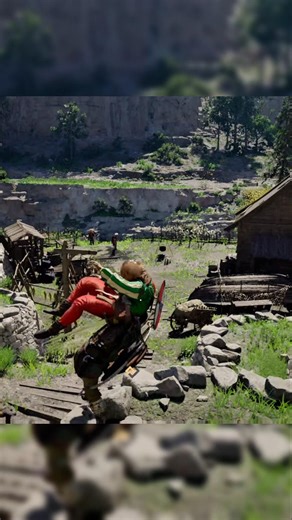 Medieval Wrestling Moves #crimsondesert #crimsondesertgameplay #gamingshorts #gaming #fyp