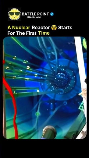 Nuclear Reactor First Startup – How It Works & Sounds 🔥