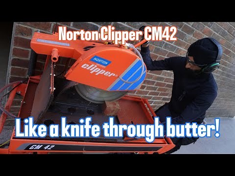 ALL the features of the Norton Clipper CM42 Masonry Saw by Tibby Singh