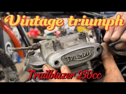 Vintage Triumph (250 trailblazer) project