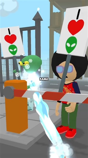 Pendemo Alien Nakal!! 🪧 | 131 #shorts #shortvideo #findthealien #funny #gaming #games