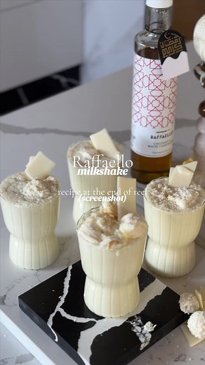 Creamy Raffaello Milkshake Recipe for Coconut Lovers