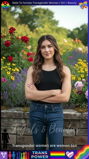 Sandria’s MTF Transition ✨ From Him to Her 🏳️‍⚧️ #TransGlowUp #transgender #viral #shorts