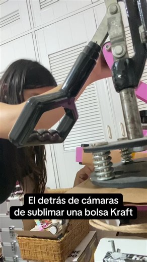 Sublimación de Bolsas Kraft: Detrás de Cámaras y Tips