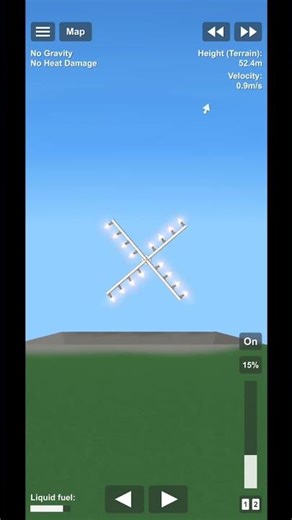 I Built a SPINNING UFO in Space Flight Simulator! 🛸