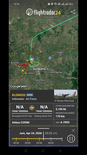 POV: kena genjutsu pesawat Airbus 295M KLONG 03 TNI AU jier gua kira dah landing eh malah teleport🗿