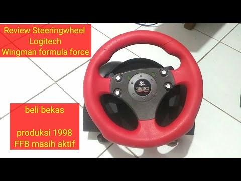 Review Logitech steering wheel Wingman Formula Force test ffb game Asseto Corsa