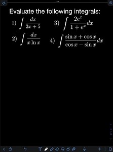47K views · 942 reactions | Integrals Yielding Natural Logarithms #enginerdmath #integrals #foryou | Enginerdmath | Facebook