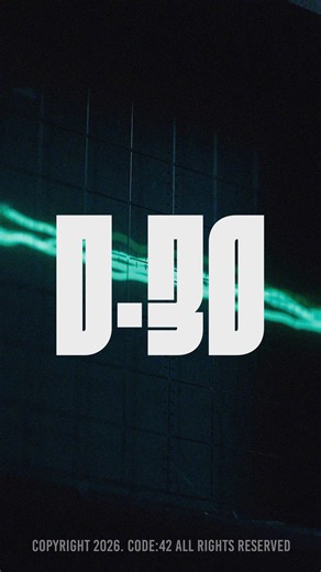 CODE:42 on Instagram: "⠀ RIA⠀ ⠀ D-30 2026. 02. 22 Single Album Debut #code42 #RIA #리아 #conceptfilm #kpop"