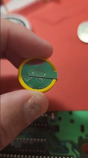 Save Battery Replacement - Tecmo Super Bowl 3 (Sega Genesis) #retrogaming #sega #genesis