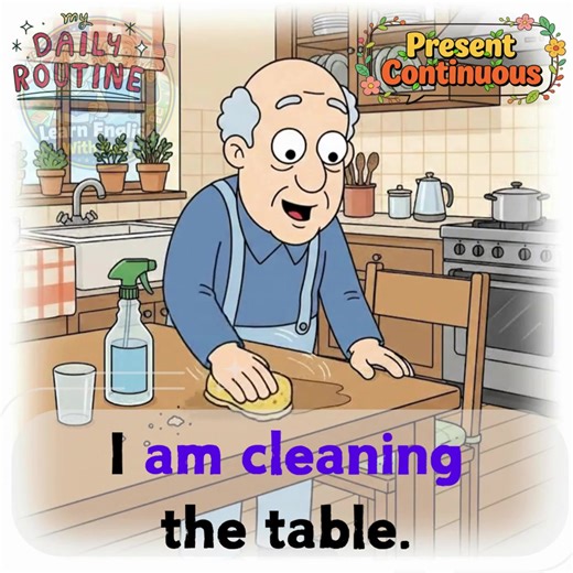 Learn Present Continuous Tense for Beginners