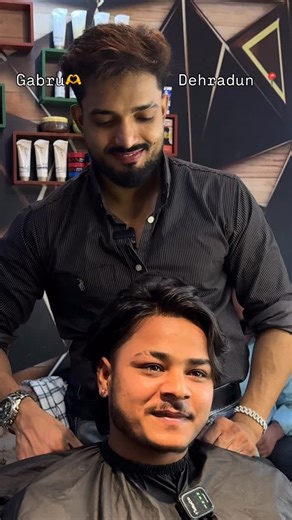 ⚠️Gabru⚠️ on Instagram: "Hair curl transformation by @the_styling_gabru #reels #reels #reelsvideoシ #gabru #voice"