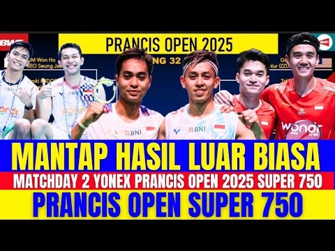 YESS THE INDONESIAN CHAMPIONS WIN! Fajar/Fikri vs CHINA, Rian/Rahmat vs INDIA, Leo/Bagas vs MALAYSIA