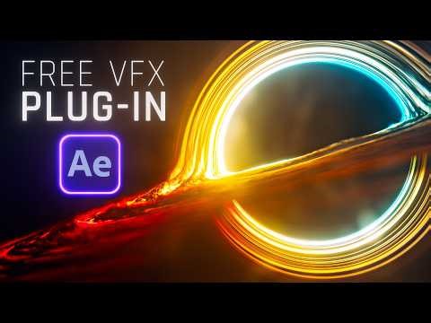 Black Hole Tutorial - 100% FREE After Effects Plugin!