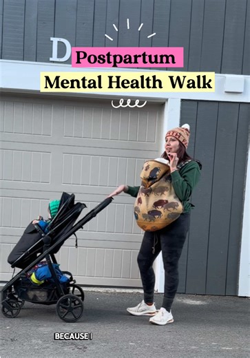Postpartum mental health isn't talked about enough, especially in our communities. So here's what's working for me: getting outside, moving my body, and creating dopamine—not for bouncing back or losing weight, but to feel grounded and like myself again. My babies get fresh air, I get a mental reset, and we all win. It's not about doing it all—it's about doing what fills your cup so you can keep pouring into them. Today I chose the walk, and it made all the difference. 🤍 #postpartummentalhealth
