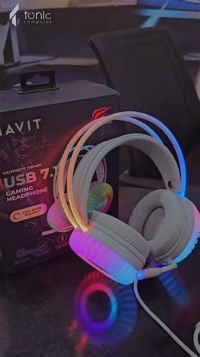 RGB Gaming Headphone Review 2025 🔥 Best Budget Headset for Gaming, Music & Study | Tonic Computer