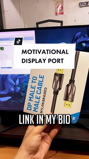 High Quality Display Port Cable for Motivational Gaming