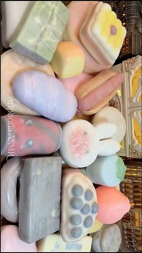 Wax Cracking Tons of Squishies ✨ | Full Video on My Channel #asmr #waxcracking #oddlysatisfying