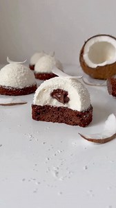 14 reactions | An excellent gourmet dessert襤 Dome coconut heart...