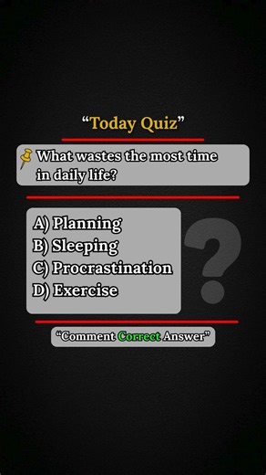 What Wastes Your Time the MOST Daily? ⏳ 99% Don’t Realize This! #shorts