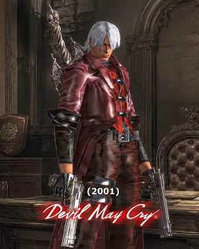Evolution of Dante in Devil May Cry & Fighting Games (2001-2024)
