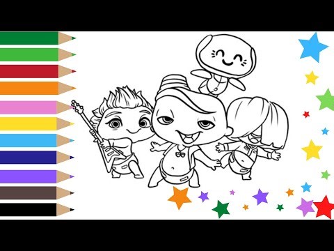 Mini Beat Power Rockers - Fuz, Wat, Carlos e Myo