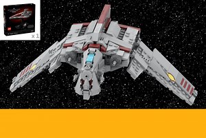 LEGO MOC-216403 75404 Nu-class Shuttle Alternate Build (Star Wars 2025)