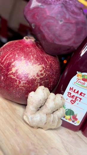 Heart Beet - Pomegranate, Beet Root, & Ginger! Good for Blood Pressure & Heart Health #juicing #healthiswealth | Juicing With Juice