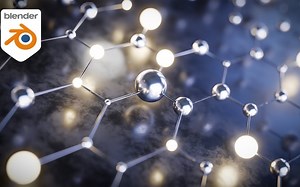 10分钟教程--Blender在几何节点中建立一个简单的网络 (中英文字幕)_哔哩哔哩_bilibili