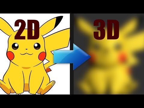 From 2D to 3D: Creating Pikachu in ZBrush