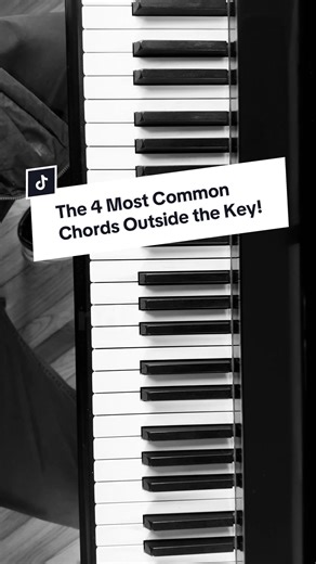 The 4 Most Common Chords Outside the Key