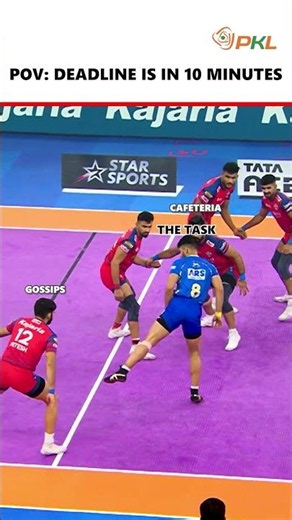 Hitesh's ankle hold vs Tamil Thalaivas | Pro Kabaddi League #shorts