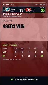NFL Week 2: Broncos, Raiders and 49ers Recap #NFL