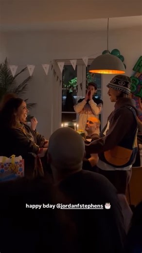 Little Mix Updates on Instagram: "JADE celebrating Jordan’s birthday at their house last night!"