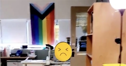 Michigan father sues school after they file a ‘no trespass’ order against him for exposing giant PRIDE flag