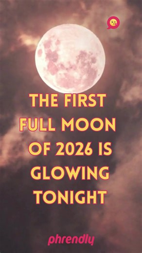 Feeling bold? Talkative? A little extra? Yeah. That tracks. 🌕 #Phrendly #FullMoon #FirstFullMoon #FullMoonVibes #MoonMood