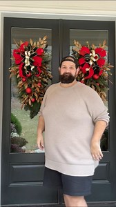 Creating some teardrop swags for the front door!! #christmasfrontdoor #christmastips #Christmasswag #christmasdoor #christmas #christmasdecor #christmasdecorations #christmasmantle #christmasmagic #christmasfireplace #mantledecor #mantle #christmastree #christmas2023 #cozychristmas #christmastime #christmasmood #santa #winter #christmasinnovember | Johnny Krause
