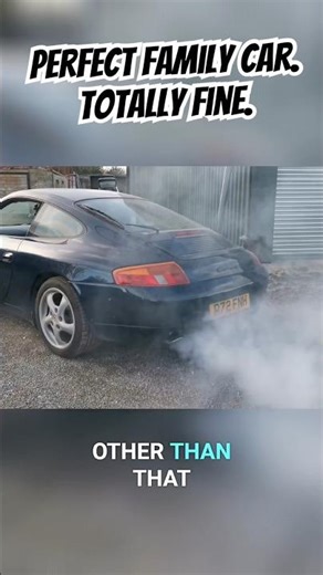 Shopping for wife’s family car… came home with a smoking 996. Marketplace strikes again 😅