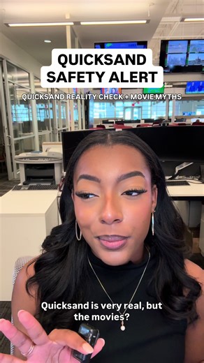 Quicksand is real in parts of Arizona and Utah. The good news? It’s doesn’t work like the movies show. It’s extremely rare for someone to be completely swallowed! Most of the time it forms when sand becomes saturated with water often after heavy rain or near rivers and washes. #quicksand #glencanyonnationalrecreationarea @NBCDFW