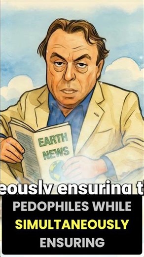 Christopher Hitchens - Trump's Hypocrisy Exploiting Child Trafficking for Gain