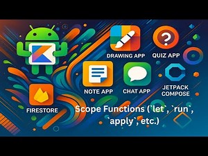 Kotlin: Scope Functions (`let`, `run`, `apply`, etc.)