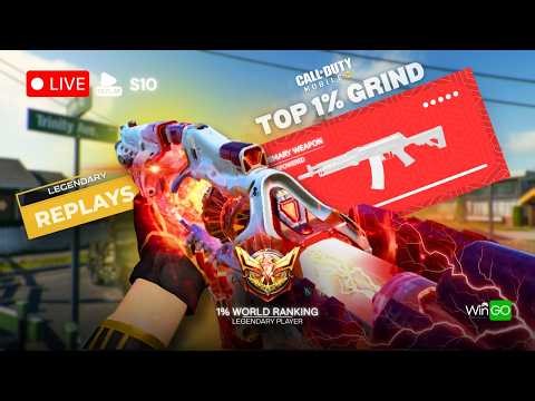 CODM Replay Series EP 03 🔥 | Sniper Grind, Objective Push & First TOP 10,000 Rank!