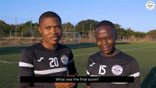MCC TRIVIA‼️ Theo Shadikong and Hendrick Moyo battle it out in a trivia of our previous encounter against Santa Green FC. 👏🏾😂 | Mochudi Centre Chiefs