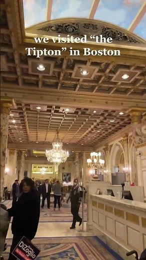 living out our suite life of Zack and Cody dreams #thetipton #hotel #boston #suitelifeofzackandcody