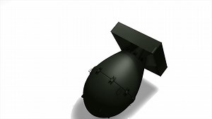 Fat Man Atomic Bomb Drop Simulation Matte Stock Motion Graphics SBV-300308706 - Storyblocks