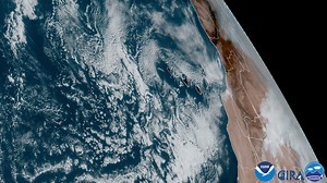 67 reactions · 12 shares | Can you spy the von Kármán vortex streets streaming off the Canary Islands, as seen from NOAA's GOES East satellite this morning? These long chains of spiral eddies occur when the prevailing wind is forced to move around an island or isolated mountain. The wind changes direction, causing the air, and its subsequent clouds, to rotate into a spiral shape. | NOAA Satellite and Information Service | Facebook